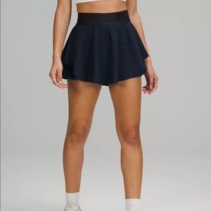 Lululemon court rival high-rise skirt. Never worn
